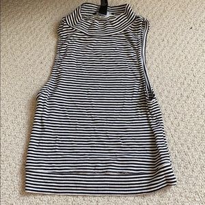 High necked crop top